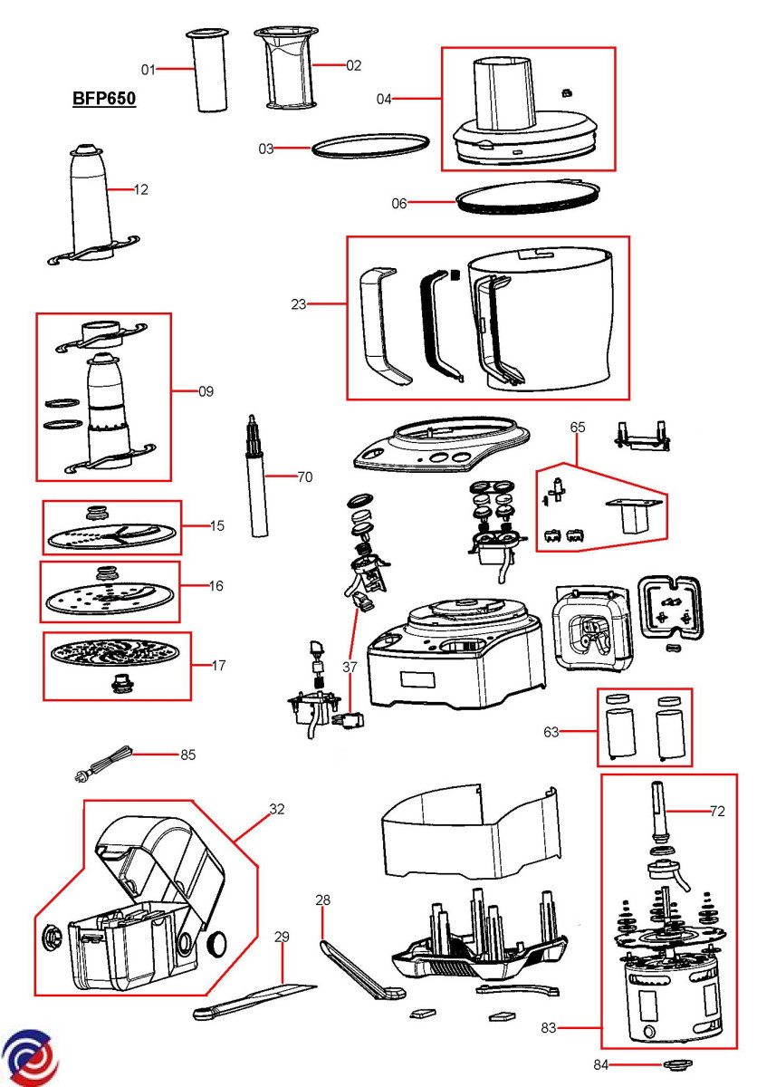 BFP650 Food Processor Instructions - Breville